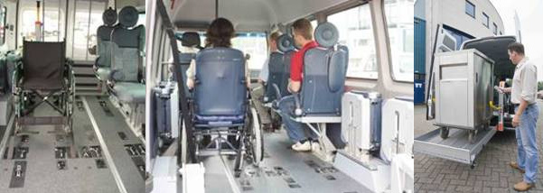 Transport de personnes à mobilité réduite