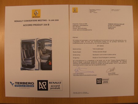 Afbeelding bij  Terberg obtient un Accord Produit Renault
